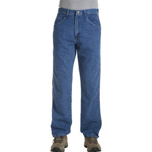 Wrangler Rugged Wear Relaxed Fit Stretch Jeans for Men - Stonewash - 42x32